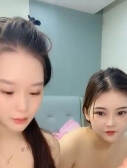 甜美少女姐妹花,双马尾姐妹