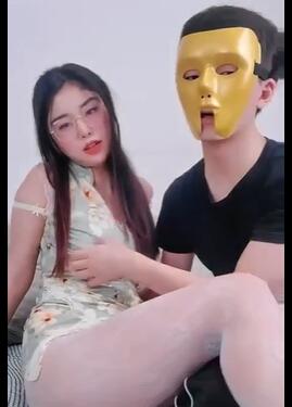 旗袍眼镜极品御姐化身老师