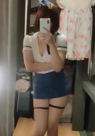 肉肉空姐STAFFONLYFlightattendan编号5557FA44